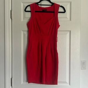 Red Mini Cocktail Dress - Size 10 - Excellent Condition - Red Dress